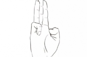 发誓的搞笑手势,搞笑手势助力笑果连连